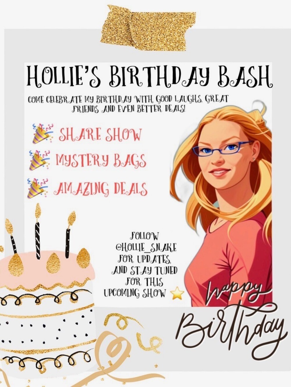 Birthday Bash Flyer